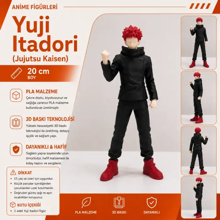 Yuji İtadori Anime Figür