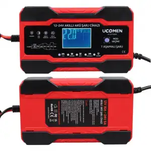12 | 24 Volt Akıllı Şarj Cihazı (3S Li-ion, 4S LiFePO4, 7S Li-ion, 8S LiFePO4)