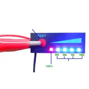 1S (4.2V) Lityum Led Seviye Göstergesi