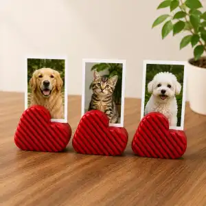 Kalpli Fotoğraf Standı (3lü)