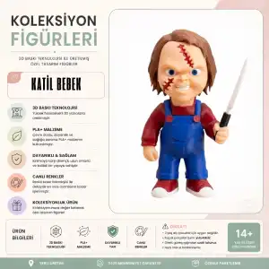 Katil Bebek Mini Figür