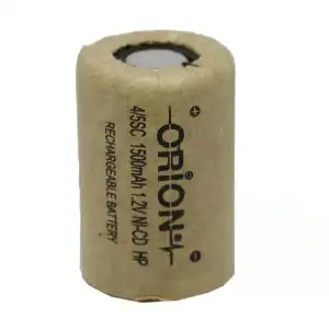 Orion 1.2V Ni-Cd 4/5SC 1500 mAh Başsız Şarjlı Pil