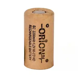 Orion 1.2V Ni-Cd SC 2200 mAh Başsız Şarjlı Pil