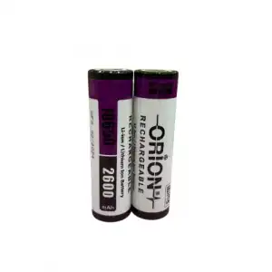 Orion 2600 mAh 18650 3.7V Li-ion Şarjlı Pil