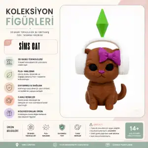 Sims Kedi Figürü