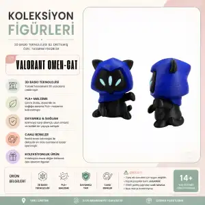 Valorant Omen-Cat Figür