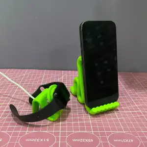 Wave Telefon & Saat Stand Takımı