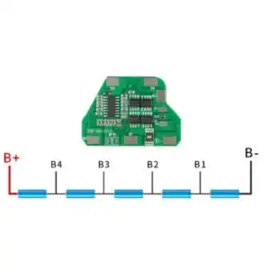 XR 5S 10A Li-ion BMS (PCB)