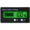 12-84V LCD Batarya Kapasite - Voltaj Göstergesi
