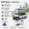 Golf Aracı Uyumlu 72 Volt 102 Ah LiFePO4 Smart Batarya