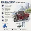 Mondial TİGRAY Uyumlu 72 Volt 48 Ah LiFePO4 Smart Batarya