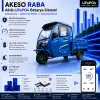 Akeso Raba Uyumlu 72 Volt 102 Ah LiFePO4 Smart Batarya