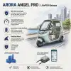 Arora Angel Pro Uyumlu 72 Volt 36 Ah LiFePO4 Smart Batarya