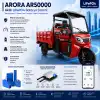 Arora AR50000 Uyumlu 72 Volt 102 Ah LiFePO4 Smart Batarya