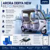 Arora Derya New Uyumlu 72 Volt 24 Ah LiFePO4 Smart Batarya