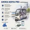 Arora Derya Pro Uyumlu 72 Volt 24 Ah LiFePO4 Smart Batarya