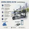 Arora Derya XLT48 Uyumlu 72 Volt 30 Ah LiFePO4 Smart Batarya