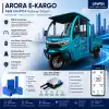 Arora E-KARGO Uyumlu 72 Volt 48 Ah LiFePO4 Smart Batarya