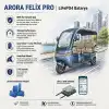 Arora Felix Pro Uyumlu 72 Volt 48 Ah LiFePO4 Smart Batarya