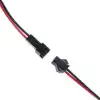 JST 2 Pin Kablolu Konnektör Takımı