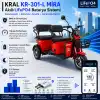 Kral KR-301-L Mira Uyumlu 60 Volt 48 Ah LiFePO4 Smart Batarya
