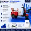 Mondial Ecco Small Uyumlu 72 Volt 48 Ah LiFePO4 Smart Batarya