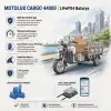 Motolux CARGO 44000 Uyumlu 72 Volt 60 Ah LiFePO4 Smart Batarya