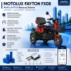 Motolux Fayton FX08 Uyumlu 60 Volt 30 Ah LiFePO4 Smart Batarya
