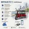 Motolux Fayton FX11 Uyumlu 60 Volt 30 Ah LiFePO4 Smart Batarya