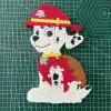 Paw Patrol Marshall | Özel Alt Tablalı Çocuk Gelişim Puzzle Seti