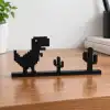 Pixel Dinozor Masaüstü Dekor