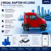 Regal Raptor K5 Long Uyumlu 72 Volt 60 Ah LiFePO4 Smart Batarya