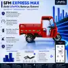 SFM Express Max Uyumlu 72 Volt 60 Ah LiFePO4 Smart Batarya