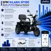 SFM Ihlara SF100 Uyumlu 72 Volt 48 Ah LiFePO4 Smart Batarya