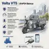 Volta VT5 Uyumlu 72 Volt 60 Ah LiFePO4 Smart Batarya