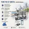 Yuki YK-57 GRETA Uyumlu 72 Volt 48 Ah LiFePO4 Smart Batarya