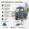 Yuki YK-60 ILGAZ PRO Uyumlu 72 Volt 60 Ah LiFePO4 Smart Batarya
