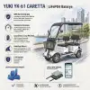 Yuki YK-61 CARETTA Uyumlu 72 Volt 30 Ah LiFePO4 Smart Batarya