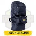 Cotras Körüklü Dağcı Outdoor Sırt Çantası - Su Geçirmez 70 Lt Siyah-Mavi-Yeşil