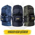 Cotras Körüklü Dağcı Outdoor Sırt Çantası - Su Geçirmez 70 Lt Siyah-Mavi-Yeşil