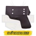 Browning 14lü ve Yerli Modeller İçin Hakiki Deri Bel Kılıfı - Kahverengi (Taba)