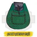 Yeşil Avcı Çoban Çantası - Klasik Omuz Tipi Taşıma Çantası