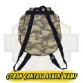 Askeri Açık Kamuflaj Çoban Çantası - Taktik Omuz Tipi Avcı Heybesi