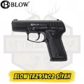 Blow TRZ91402 Kurusıkı Tabanca - Mat Siyah (Full Metal / 865 gr / 14+1)