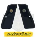 Browning 14lü / High Power Uyumlu Siyah Pleksi Kabze - Browning Logolu (Piano Black)