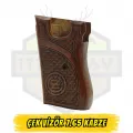 Çek Vizör (Vzor 50/70) 7.65 mm Tek Parça Açık Renk Ahşap Kabze - Logolu Özel Seri