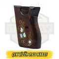Çek Vizör (Vzor 50/70) 7.65 mm Tek Parça Ahşap Sedef İşlemeli Kabze - Premium Seri