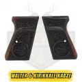 Walther PP / Kırıkkale 7.65 mm Tuğra & Osmanlı İşlemeli Hakiki Ceviz Kabze