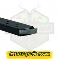 9mm İnce  Deliksiz Yedek Şarjör - 115mm