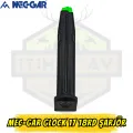 MEC-GAR Glock 17 9mm 18RD AFC Tabanca Şarjörü - Isıl İşlemli Karbon Çelik
